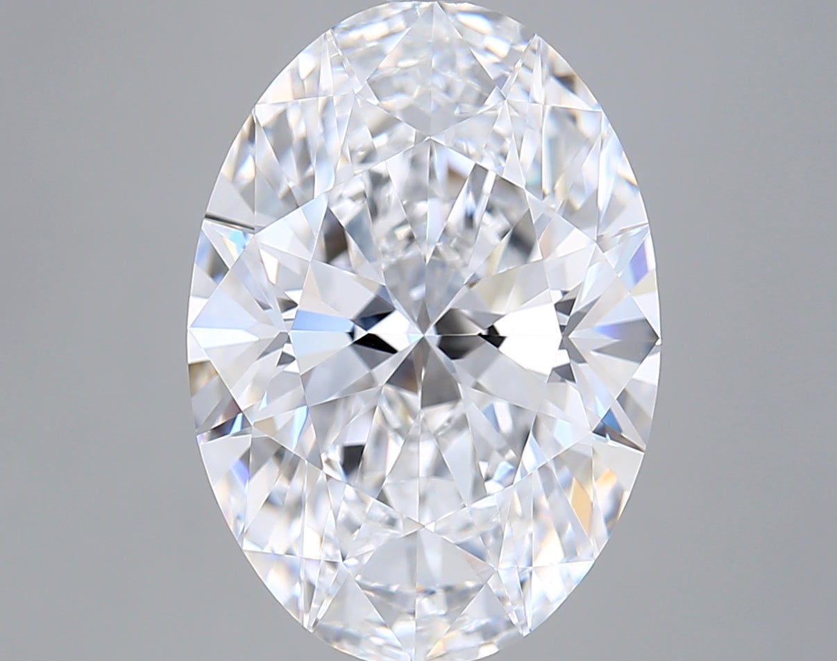 8.00 Carat Oval Lab Diamond