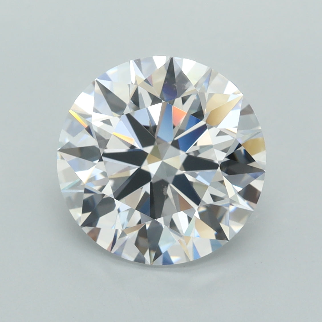 3.84 Carat Round Lab Diamond