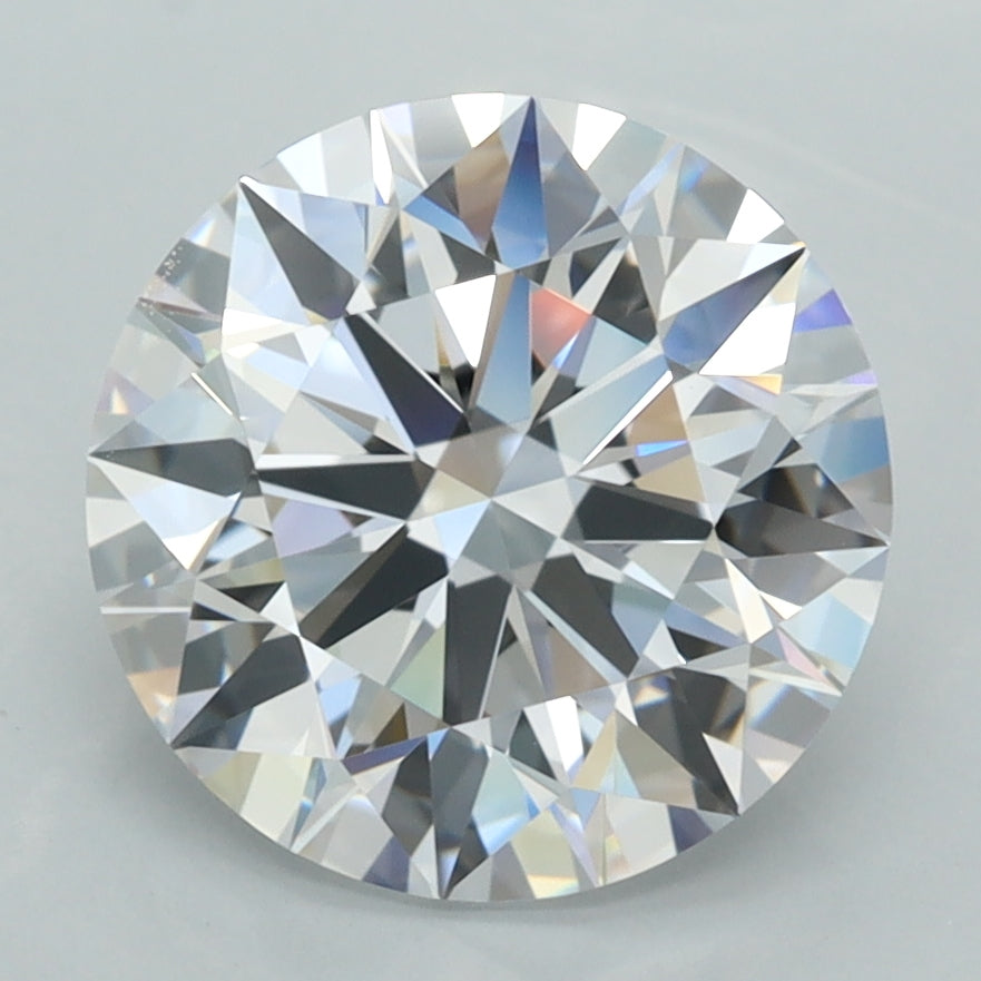 3.80 Carat Round Lab Diamond