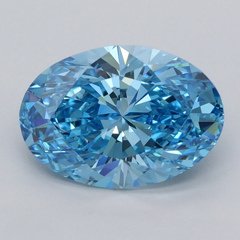 1.71 Carat Oval Lab Diamond