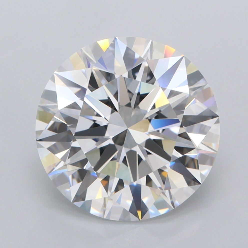 3.68 Carat Round Lab Diamond