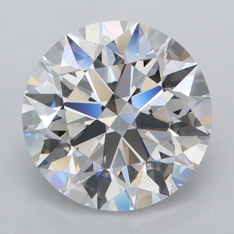 3.79 Carat Round Lab Diamond