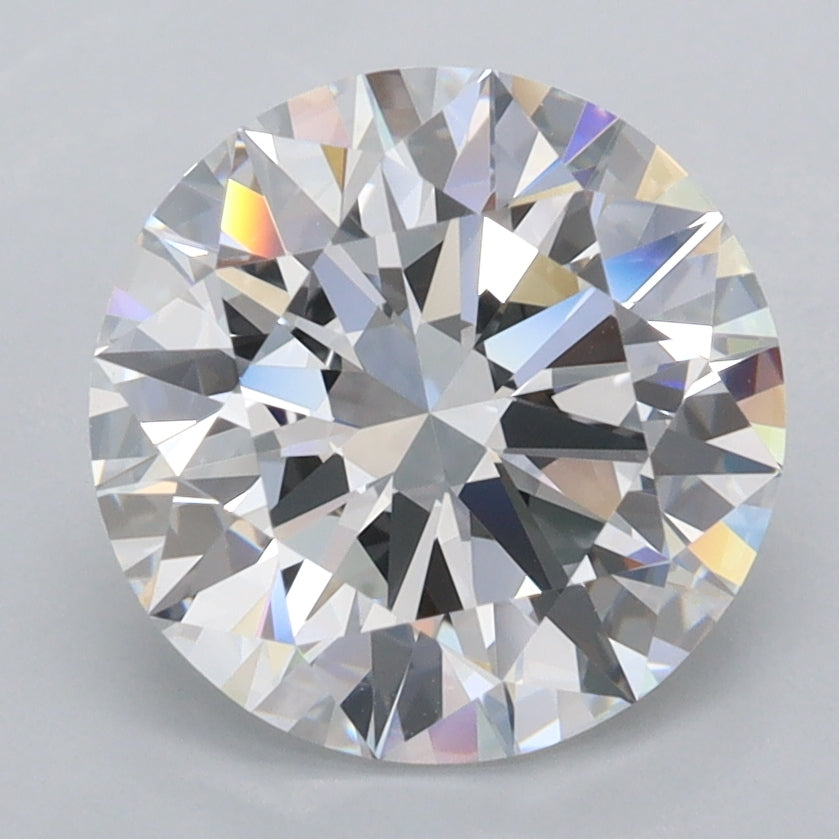 3.09 Carat Round Lab Diamond