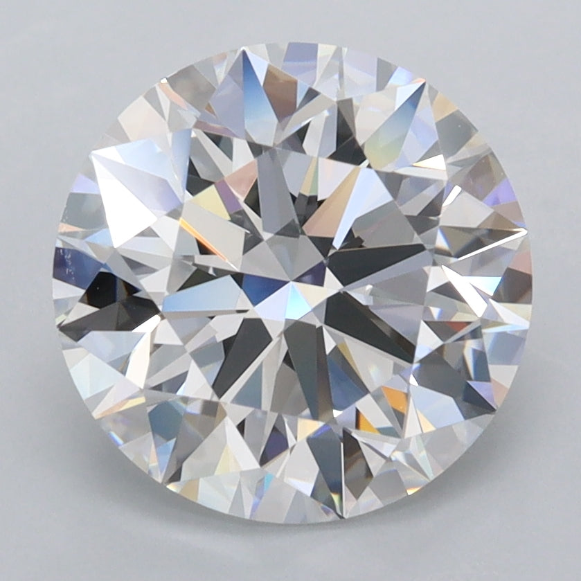 3.18 Carat Round Lab Diamond