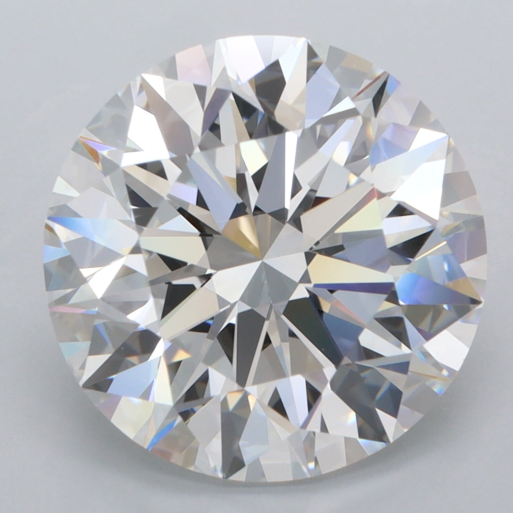 7.08 Carat Round Lab Diamond
