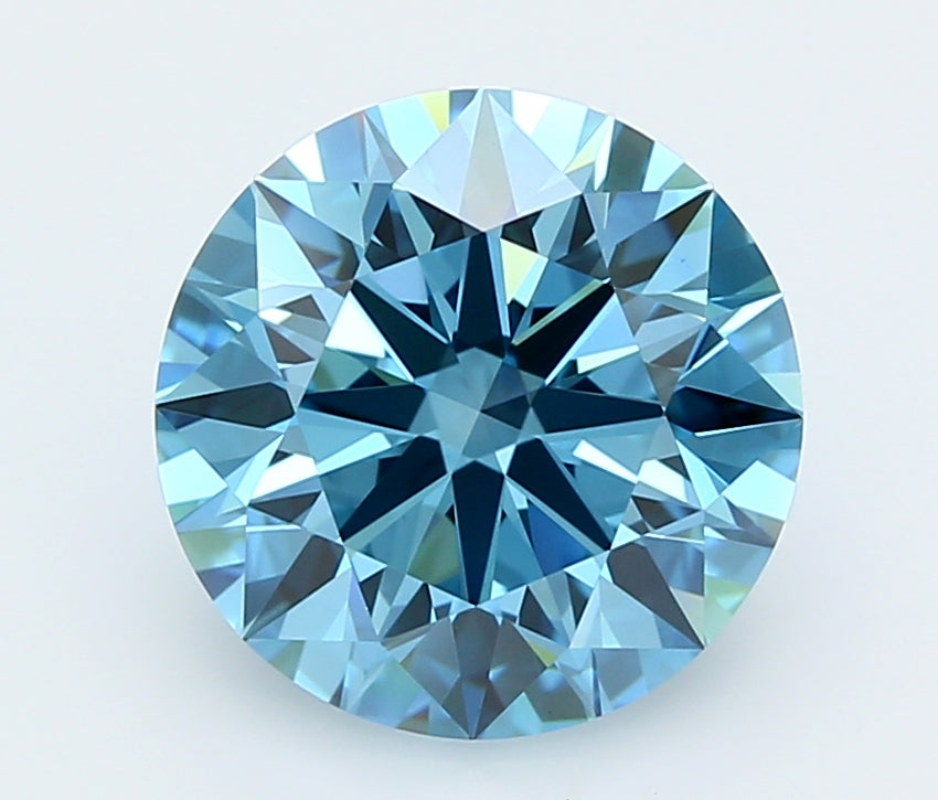 4.01 Carat Round Lab Diamond