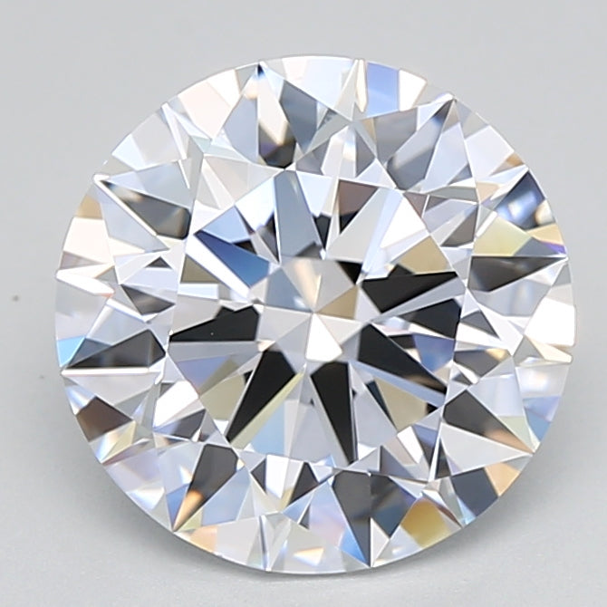 3.40 Carat Round Lab Diamond