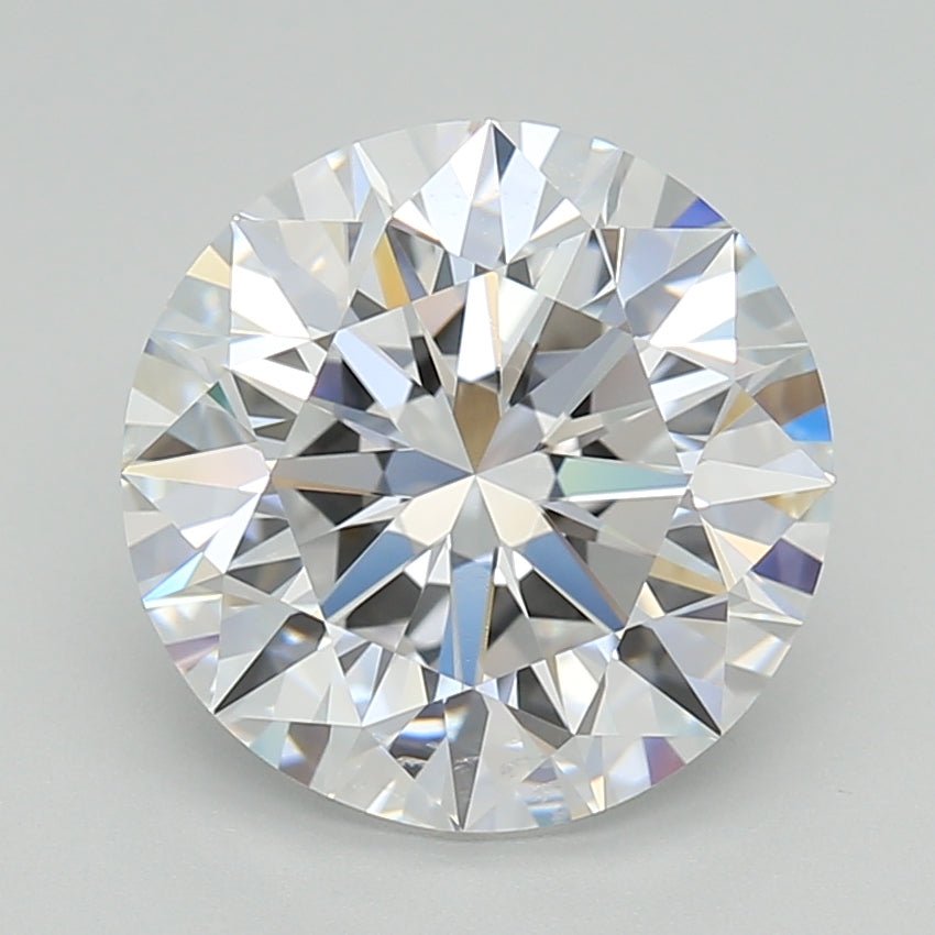 4.34 Carat Round Lab Diamond