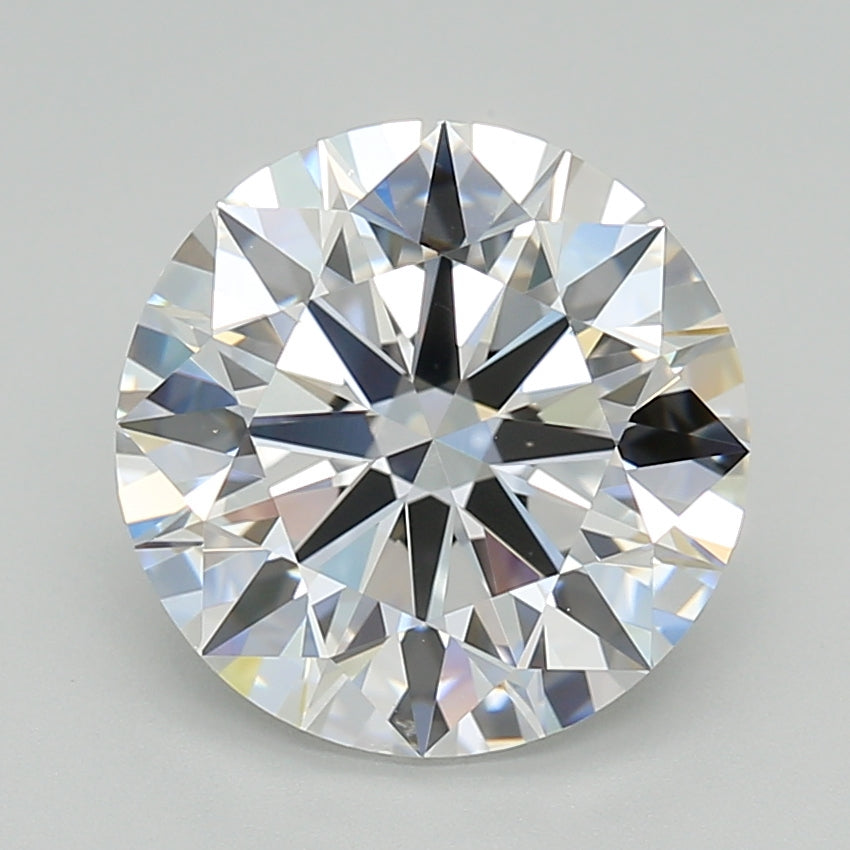 4.01 Carat Round Lab Diamond