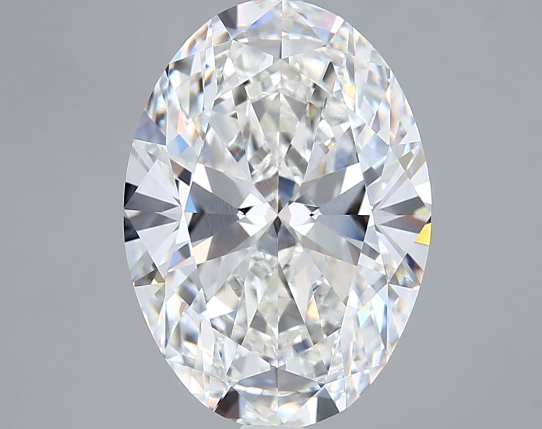 6.06 Carat Oval Lab Diamond