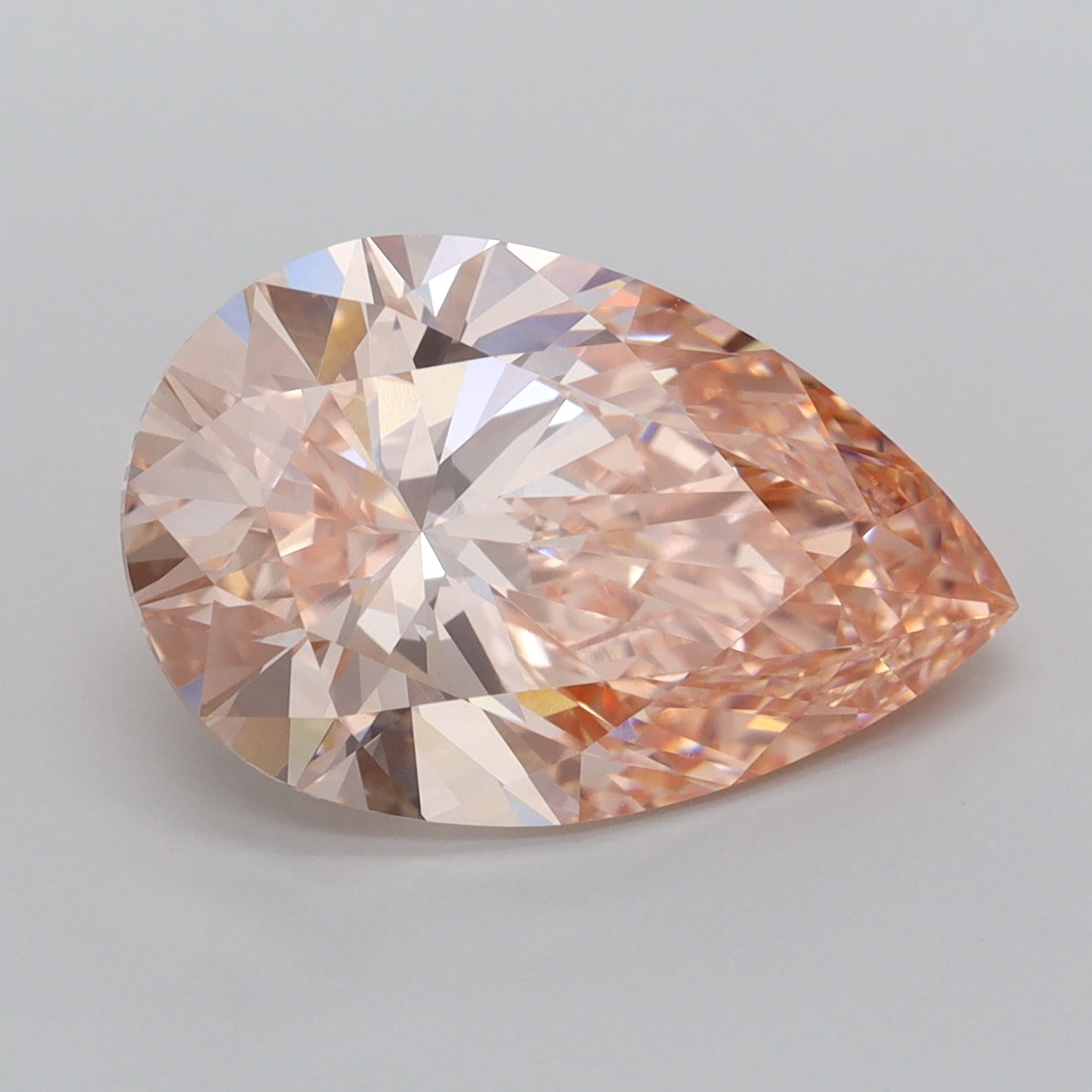 4.92 Carat Pear Lab Diamond
