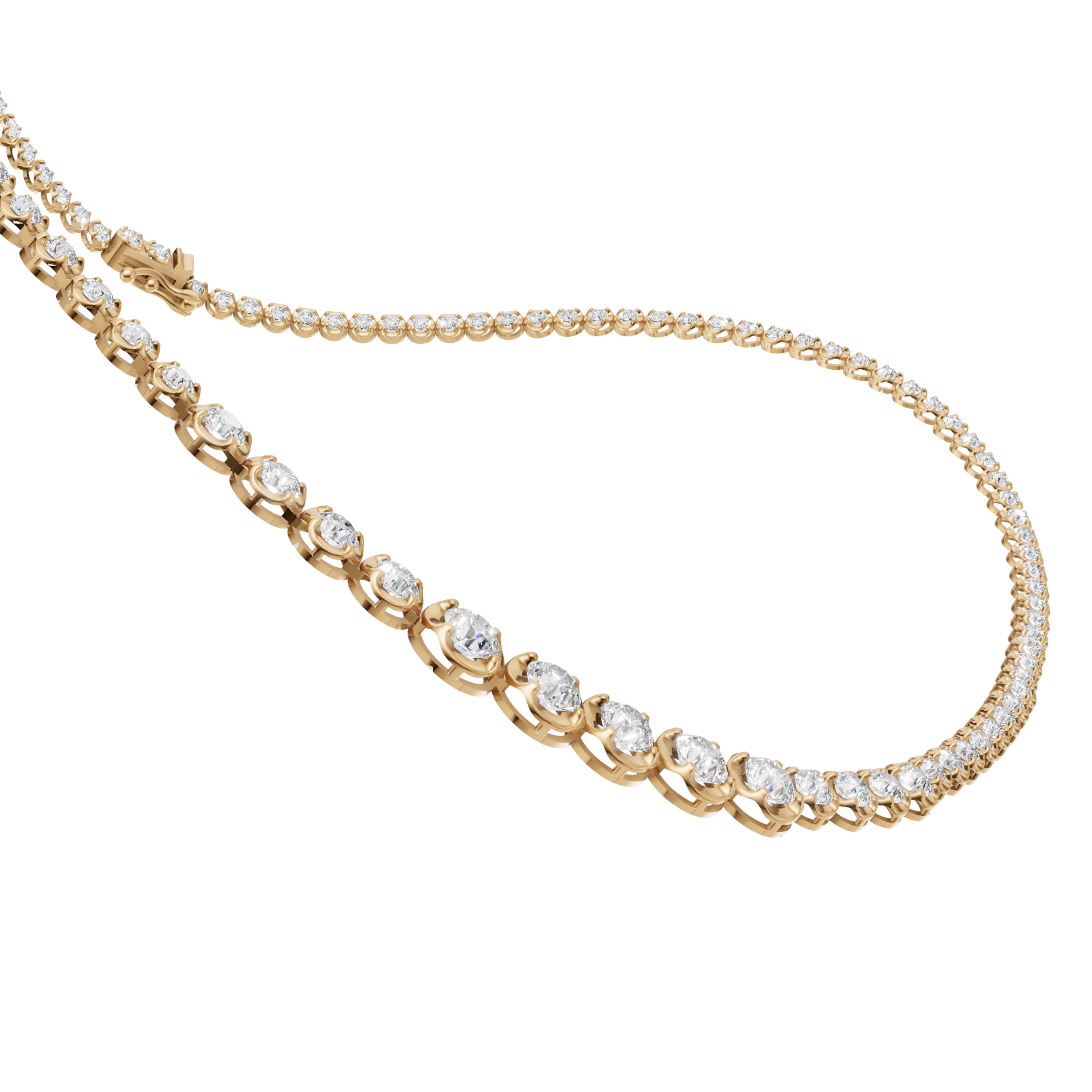 Graduation Necklace K14 Yellow Gold 3ct