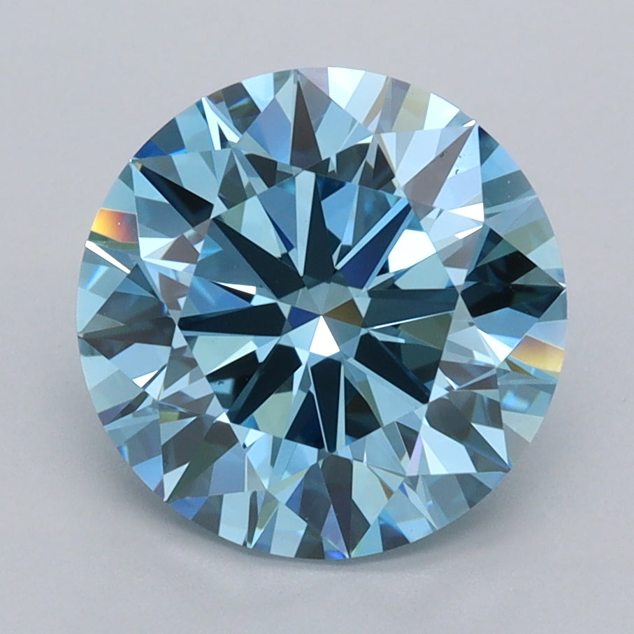 3.02 Carat Round Lab Diamond