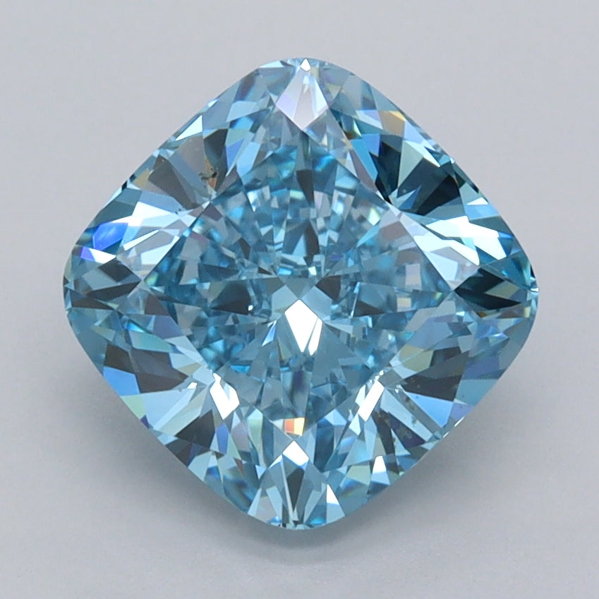2.52 Carat Cushion Lab Diamond