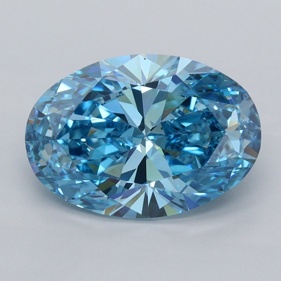 2.55 Carat Oval Lab Diamond