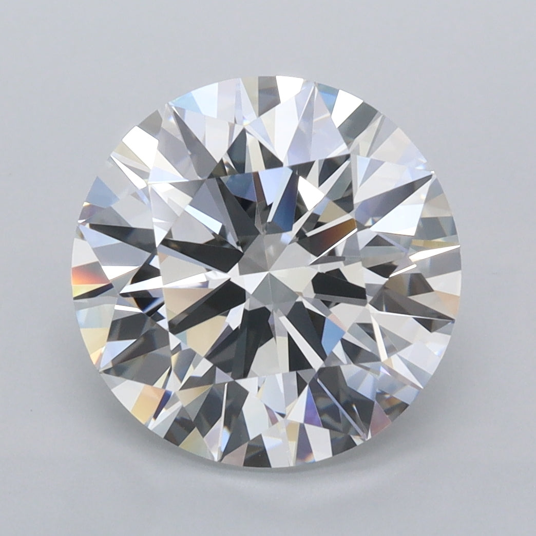 4.01 Carat Round Lab Diamond