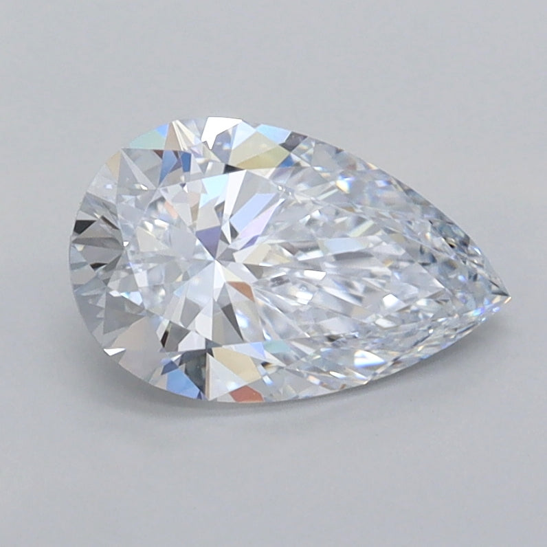 1.00 Carat Pear Lab Diamond