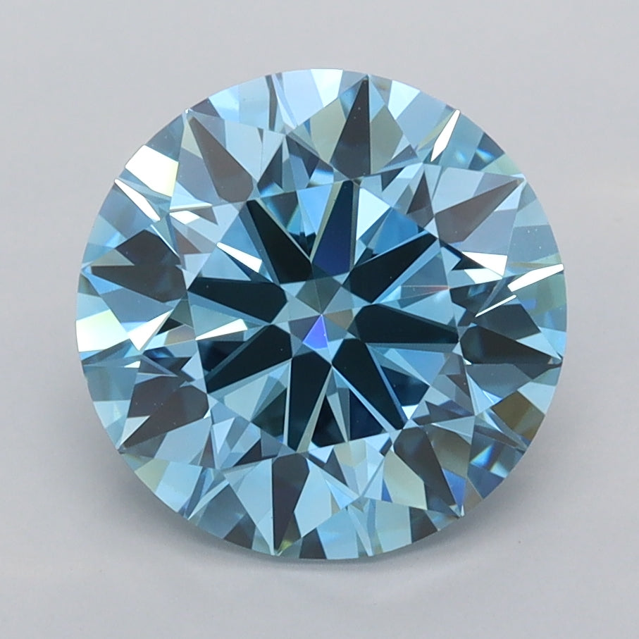 3.04 Carat Round Lab Diamond
