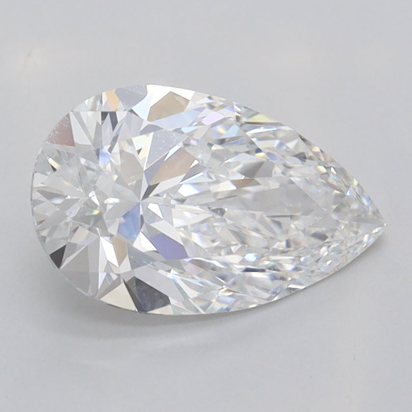 1.54 Carat Pear Lab Diamond