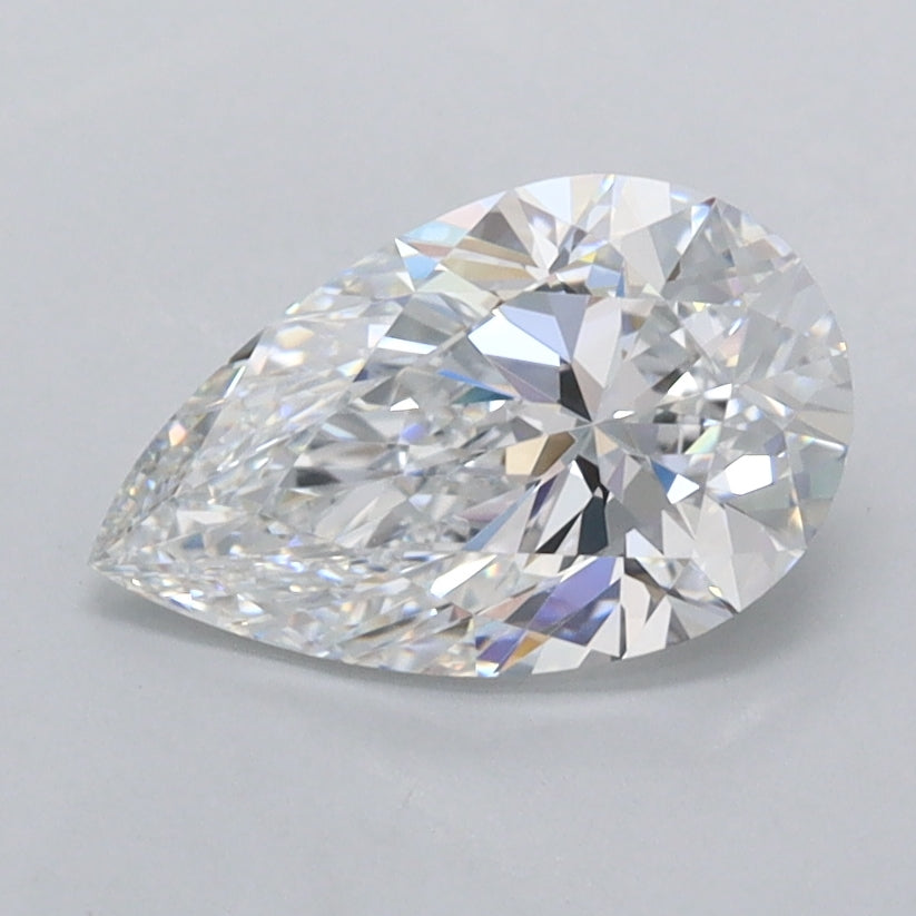 1.25 Carat Pear Lab Diamond