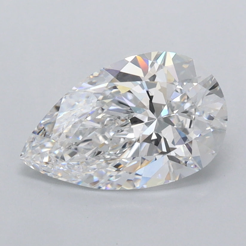 1.33 Carat Pear Lab Diamond