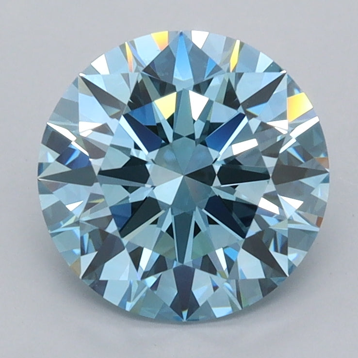 1.96 Carat Round Lab Diamond