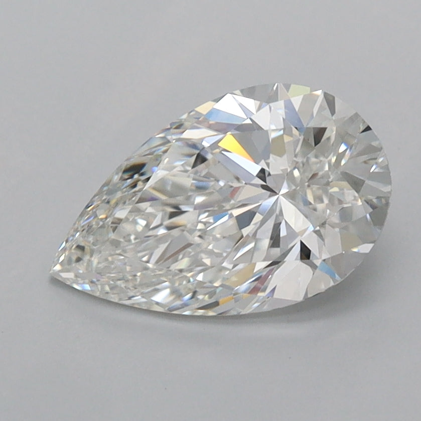 1.43 Carat Pear Lab Diamond