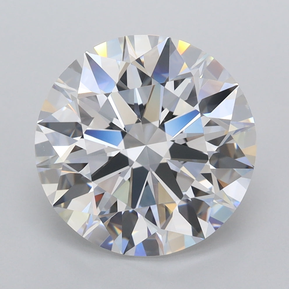 4.02 Carat Round Lab Diamond