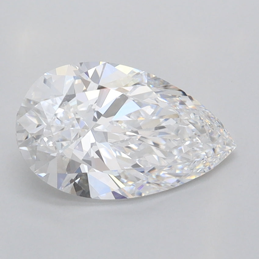 1.37 Carat Pear Lab Diamond