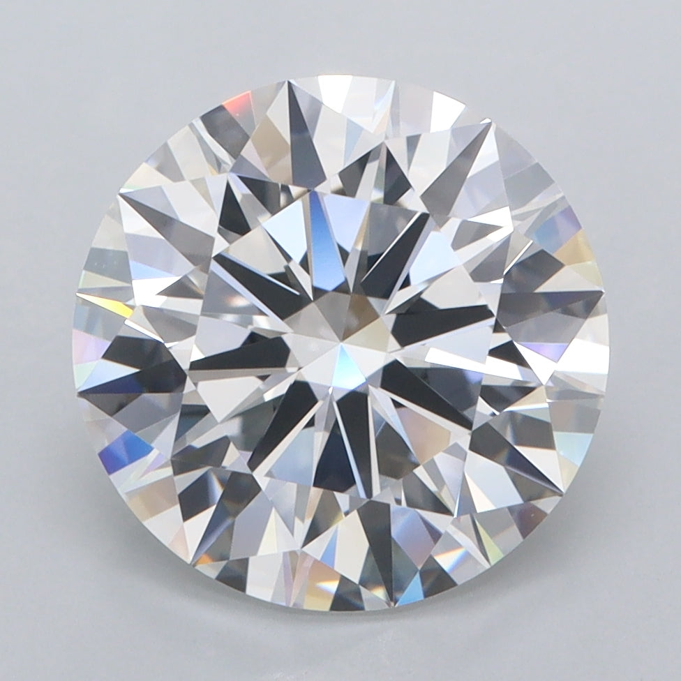 3.76 Carat Round Lab Diamond