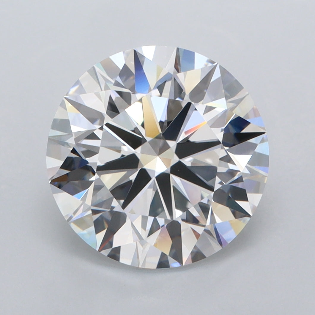 3.94 Carat Round Lab Diamond