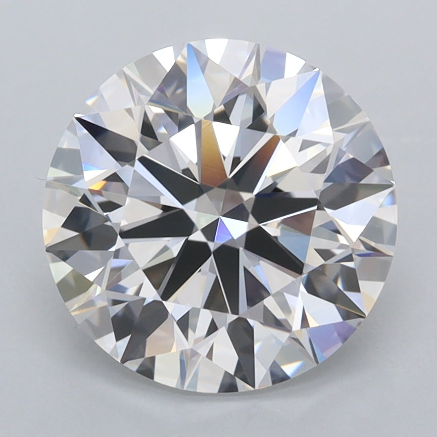 3.22 Carat Round Lab Diamond