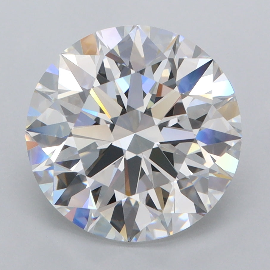 3.65 Carat Round Lab Diamond