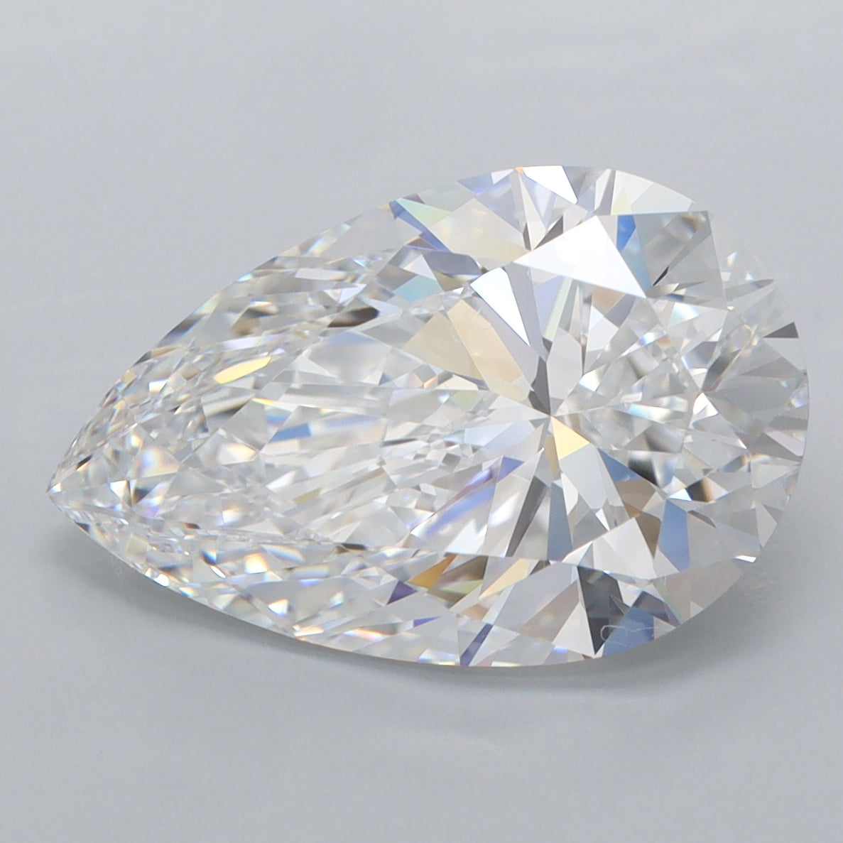 5.02 Carat Pear Lab Diamond