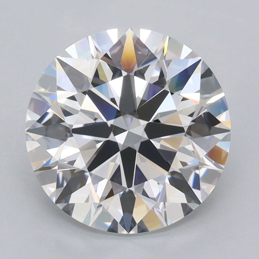 3.04 Carat Round Lab Diamond