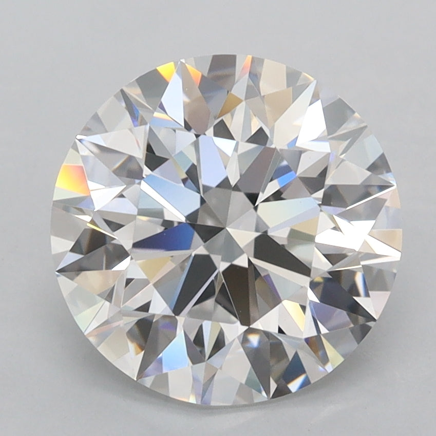 3.02 Carat Round Lab Diamond