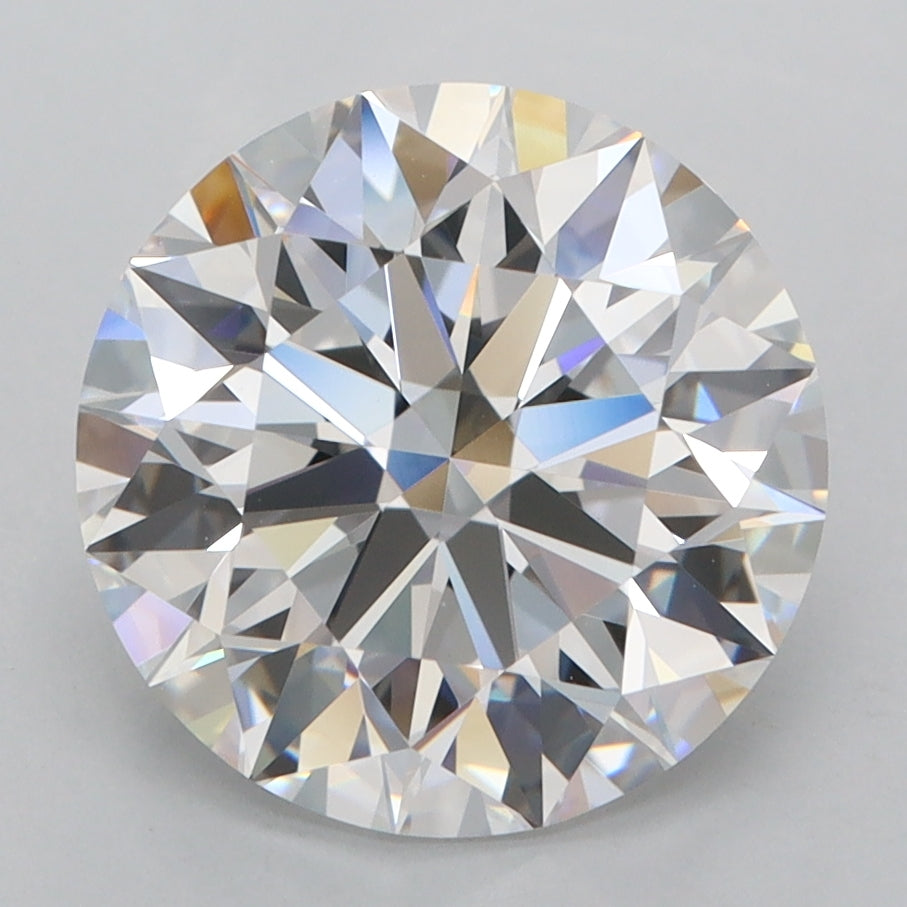 4.04 Carat Round Lab Diamond