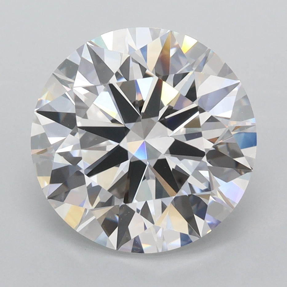 4.01 Carat Round Lab Diamond