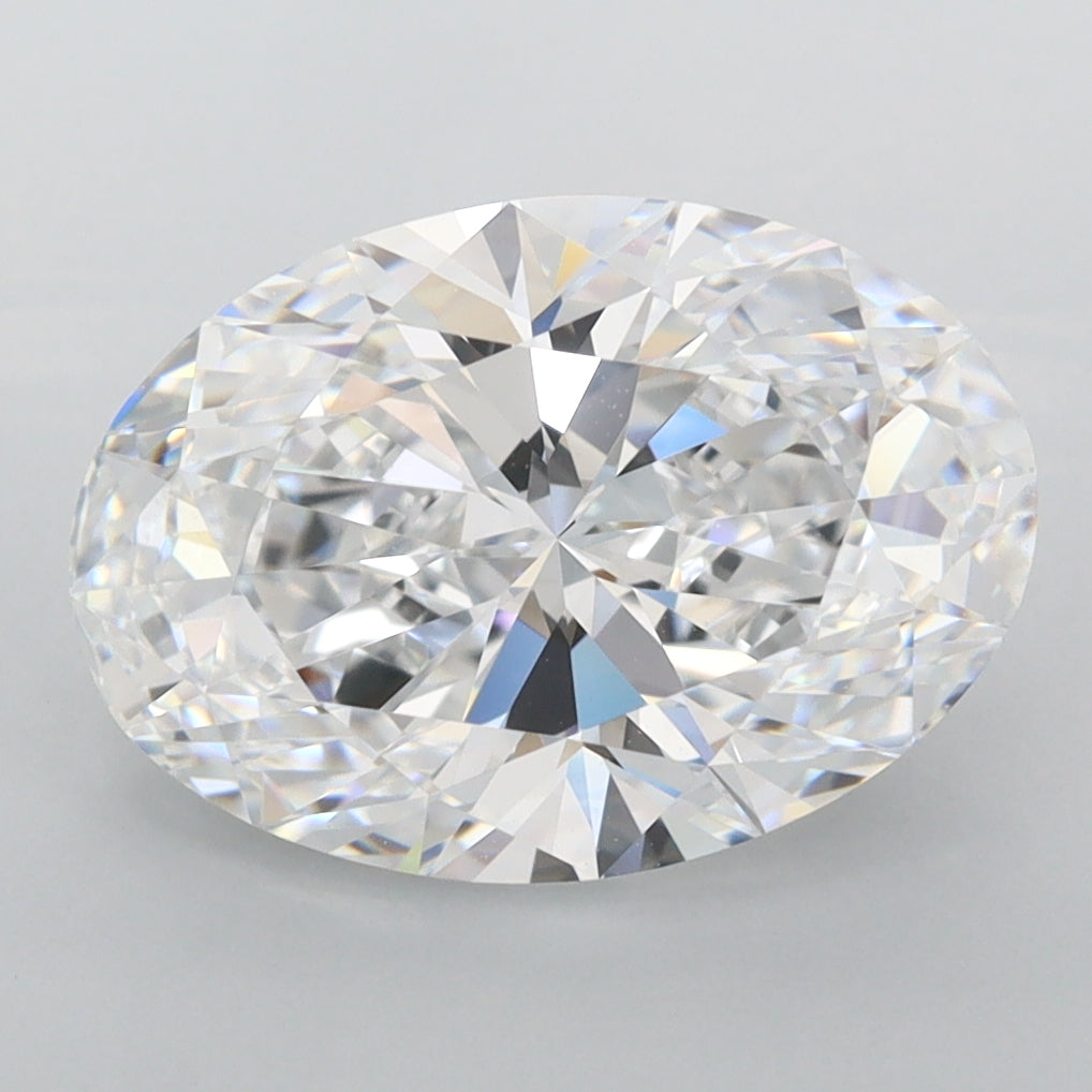 3.87 Carat Oval Lab Diamond