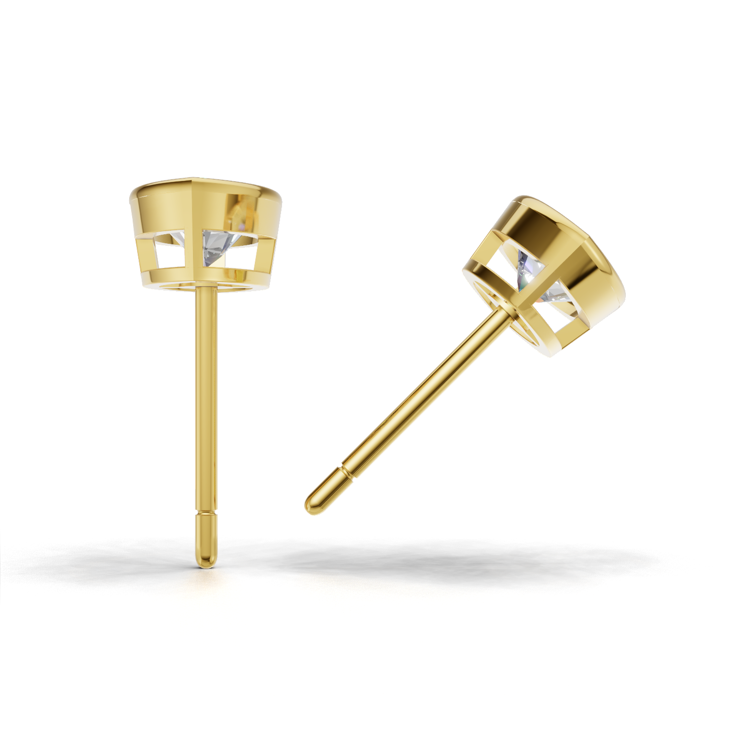 Pierce Marquise Bezel 18k Yellow Gold 1ct