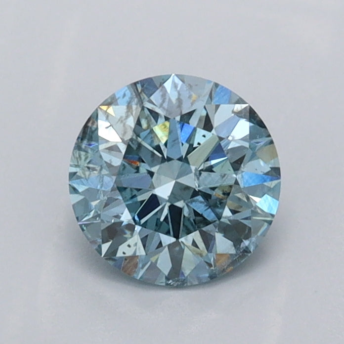 0.74 Carat Round Lab Diamond