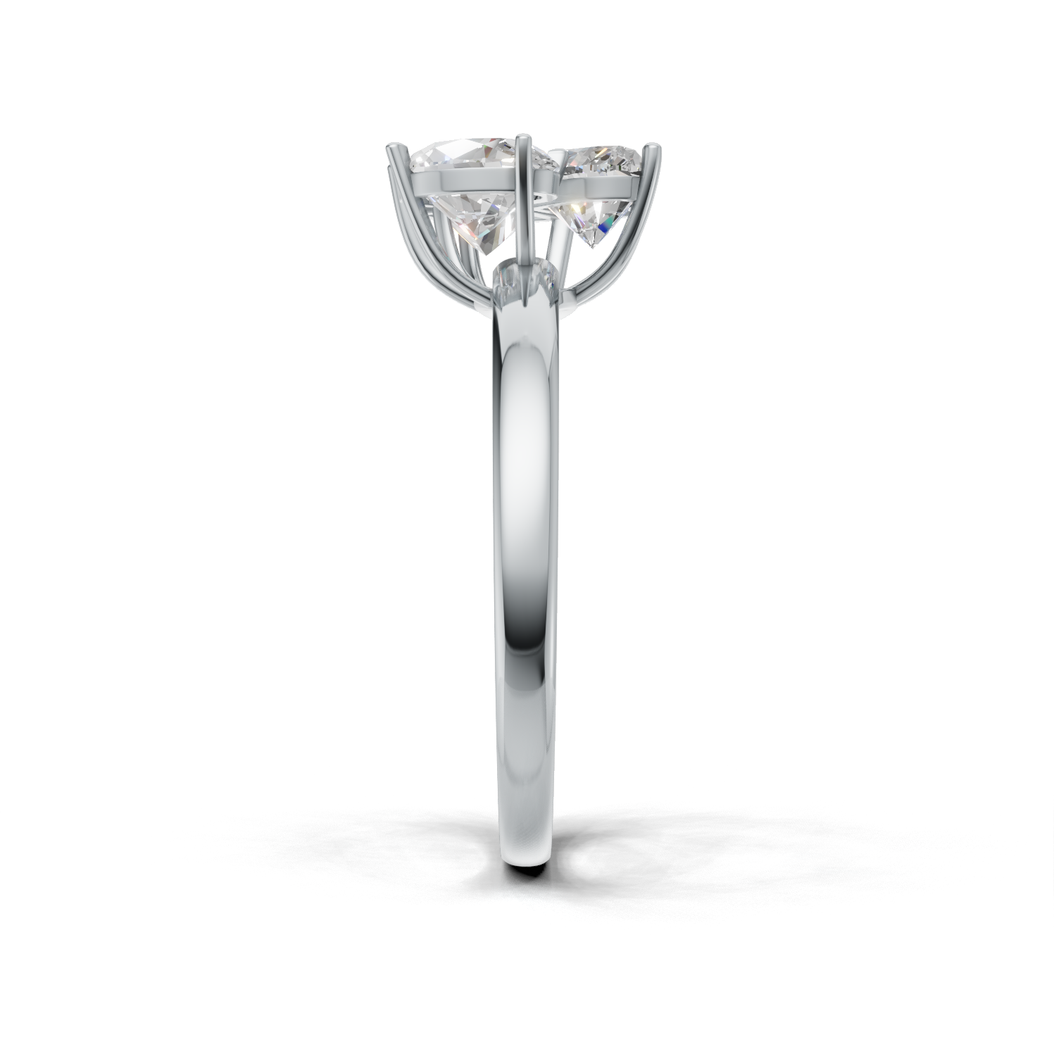 Cluster Lab Grown Diamond Ring