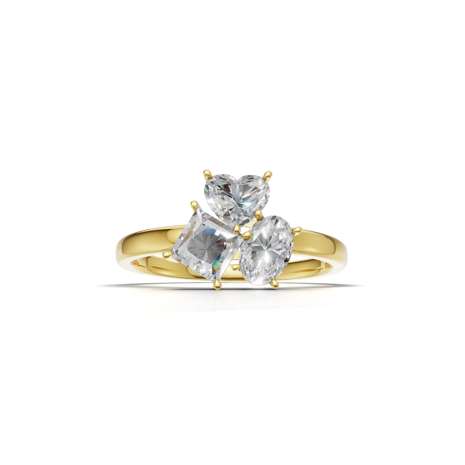 Cluster Lab Grown Diamond Ring