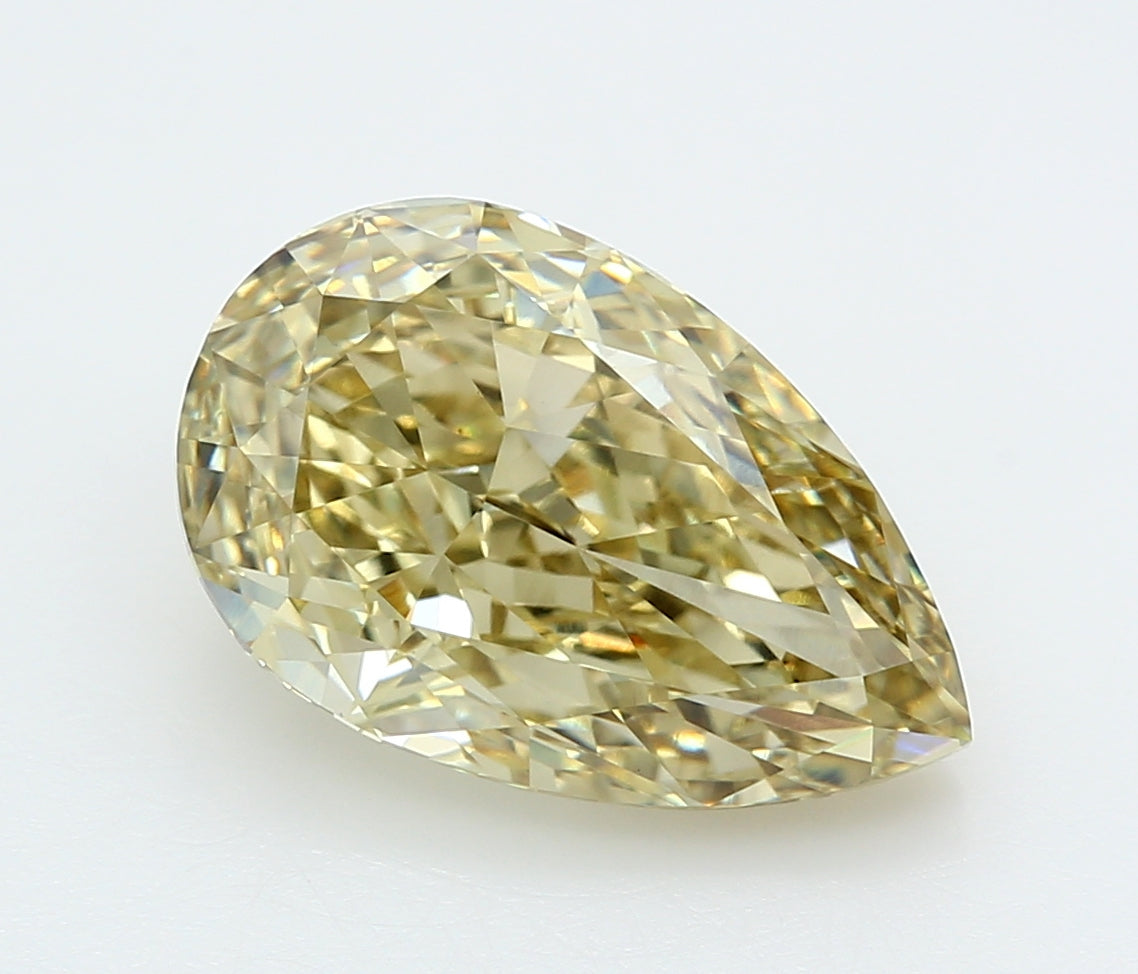 6.02 Carat Pear Lab Diamond