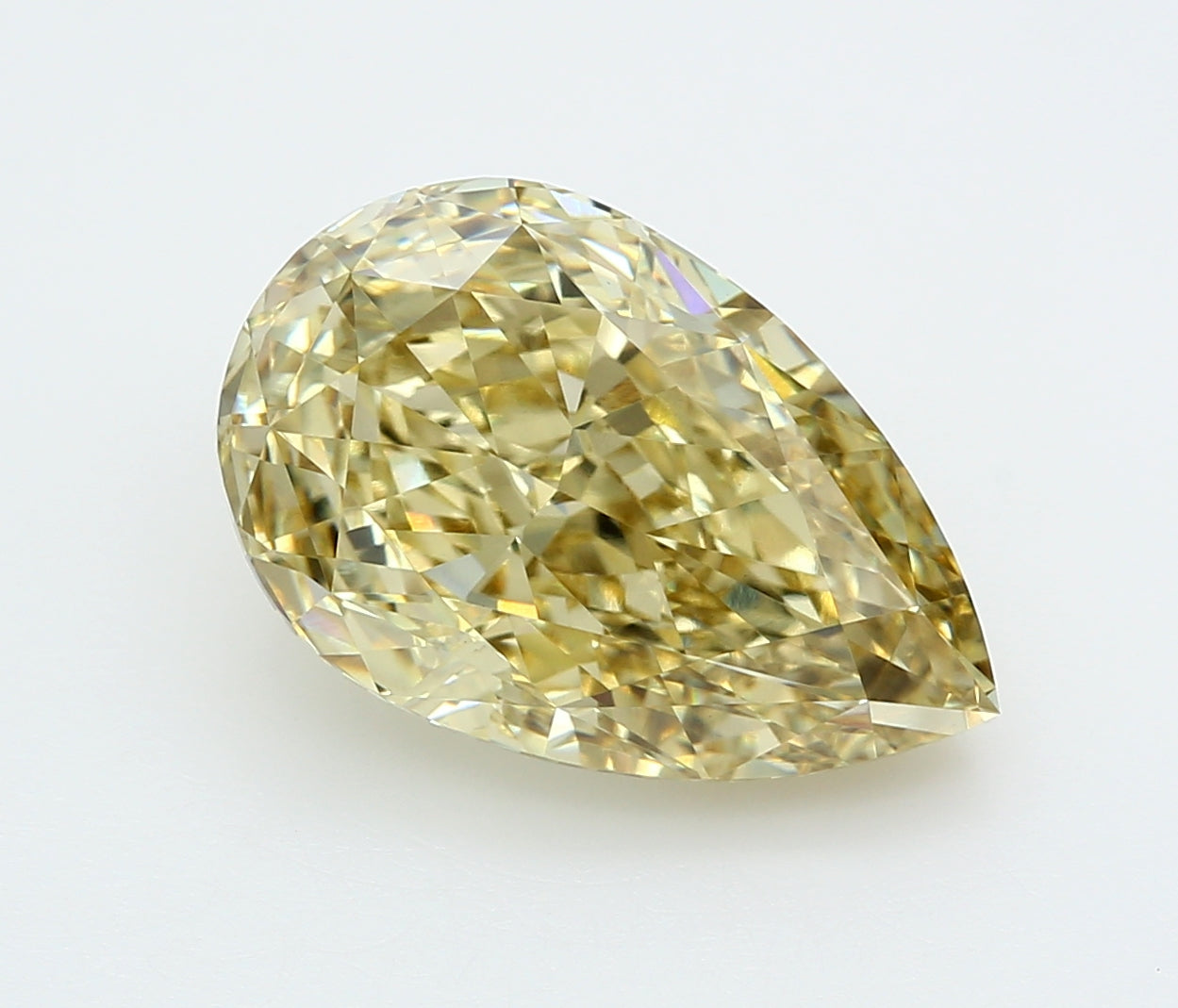 7.08 Carat Pear Lab Diamond