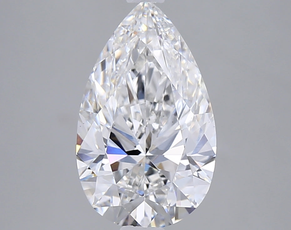 2.50 Carat Pear Lab Diamond