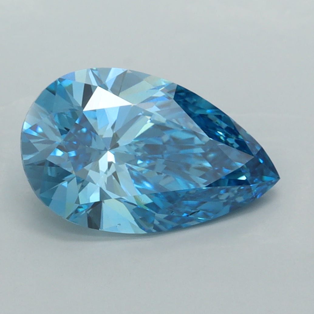 2.54 Carat Pear Lab Diamond