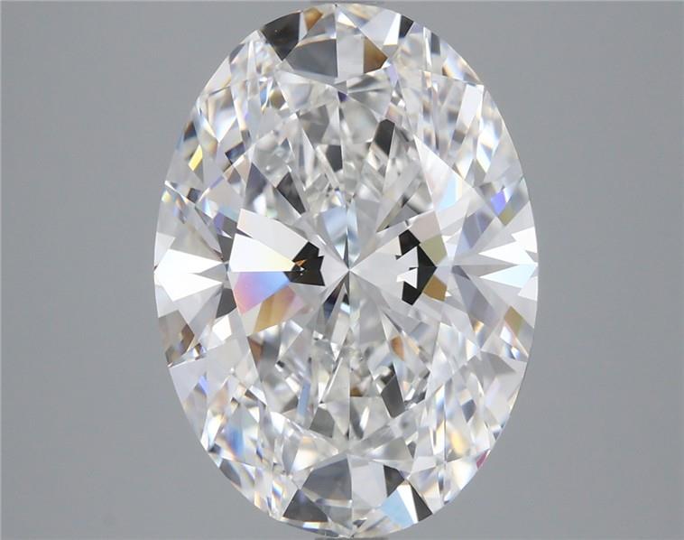 6.05 Carat Oval Lab Diamond