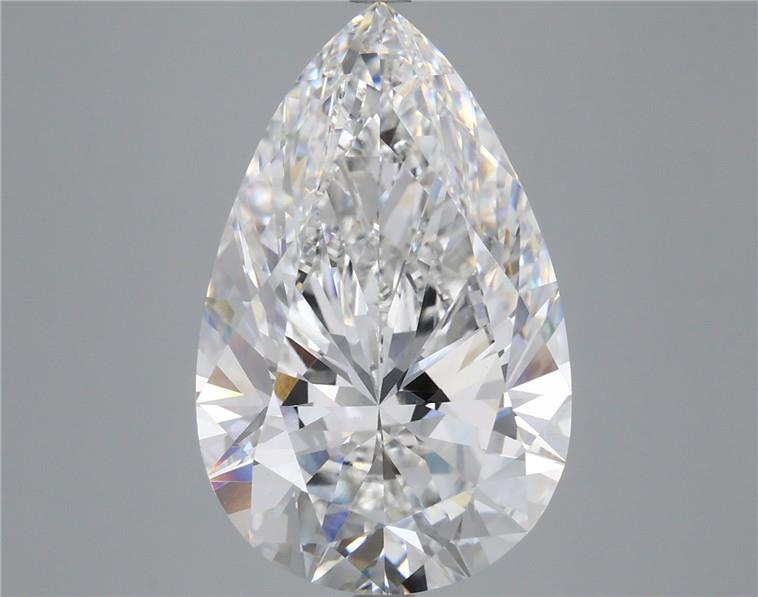 8.09 Carat Pear Lab Diamond