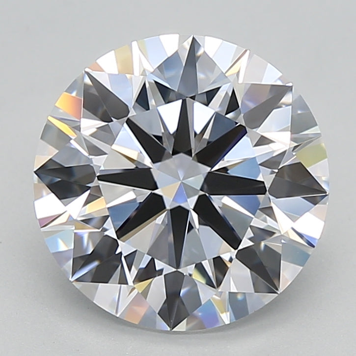 4.04 Carat Round Lab Diamond